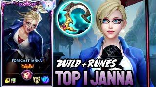 WILD RIFT JANNA - TOP 1 JANNA GAMEPLAY - EX SOVEREIGN RANKED