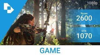 Ryzen 5 2600 + Gtx 1070 | Horizon Zero Dawn