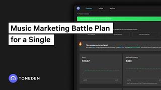 Recommended Music Marketing Battle Plan for a Single