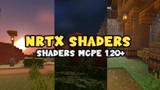 TOP 1  SHADERS REALISTIC RINGAN NO-LAG!! | NRTX SHADERS | Shaders Mcpe 1.20+!!