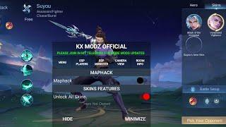 CHEAT ML TERBARU 2024 | MOD UNLOCK ALL SKIN MOBILE LEGENDS | ANTI BANNED NO PASSWORD