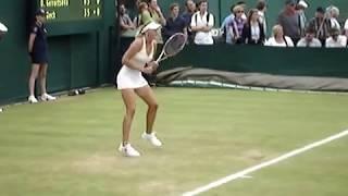 Olga Govortsova in return_Wimbledon 2012