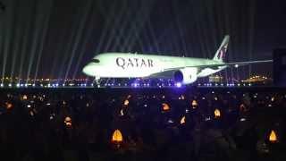 The official Qatar A350 reveal event