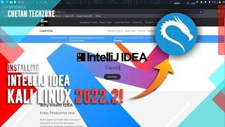 INTELLIJ IDEA INSTALLATION | KALI LINUX 2022.2