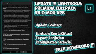 Download Lightroom Premiun Fullpack v5.0 Terbaru Mod Apk | FREE DOWNLOAD