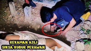  Rekaman asli dari dalam makam‼️sisksa kubur gad1s prawa4n setelah fot0 bug1Lnya tersebar ⁉️