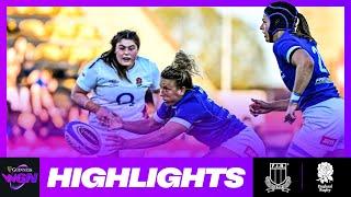 HIGHLIGHTS | ITALY V ENGLAND | 2024 GUINNESS WOMEN’S SIX NATIONS RUGBY