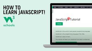 How to learn JavaScript through W3SCHOOLS [easy]