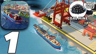 Port City: Ship Tycoon - Gameplay Trailer (iOS, Android)