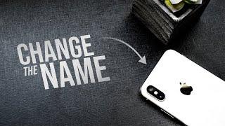 How to Change iPhone Name (2 Ways)