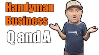 The Handyman Business Question and Answer