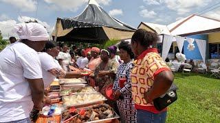 Cooking numerous Ghanaian Party food for Naming ceremony|| Party jollof,waakye,banku|| West Africa