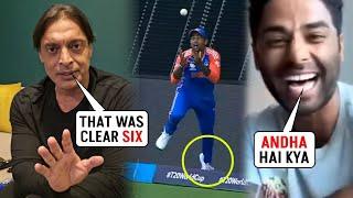 Finally, Surya Kumar Yadav hilarious reply to Shoaib Akhtar who doubted his Catch of Miller in Final