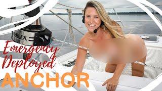 Emergency Deployed Anchor! - Lazy Gecko Sailing VLOG 188