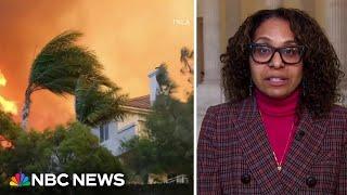 Wildfires are ‘the best argument for why we need the federal government’: California congresswoman