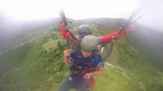 Paragliding at Nagarkot, Nepal