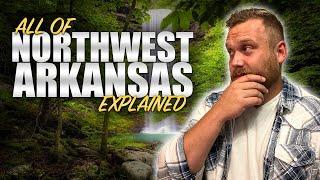 Living In Northwest Arkansas | EVERYTHING YOU NEED TO KNOW WHEN MOVING HERE! | NWA Map Tour