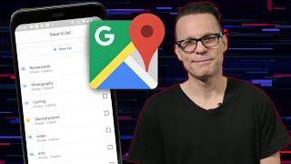 How to use the Google Maps Saved Lists feature