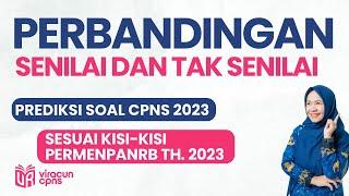 PERBANDINGAN SENILAI DAN TAK SENILAI TIU CPNS 2023