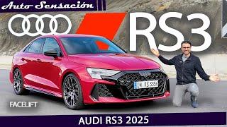 Prueba AUDI RS3 2025 . Todavía más rápido y eficaz con esta actualización.