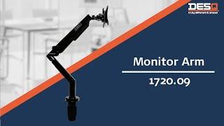 Animation - DESQ Monitor Arm 1720.09