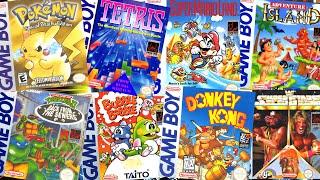 Top 200 best Gameboy games in chronological order. 1989 - 1999