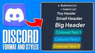 How To Do Discord Text Formats and Colored Text (Complete Guide)