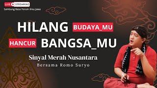 #live KEJAWEN MURNI ROMO SURYO!! Menguatkan Budaya Jawa di Era Gempuran Budaya Asing.