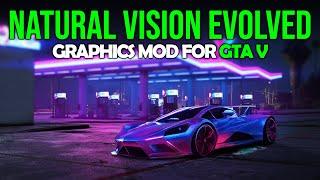 How to Download & Install Natural Vision Evolved Graphic Mod for GTA 5 in 2024