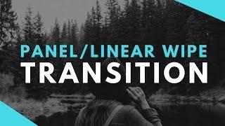 Panel/Linear Wipe Transition - Apple Motion 5