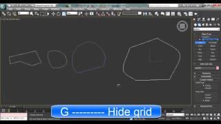 12 How to create a Line in 3ds max (part 1)