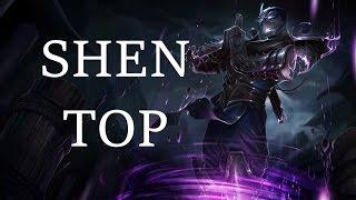 League of Legends - Shen vs. Garen Top Gameplay (Guide)