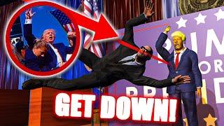 MR. PRESIDENT GET DOWN!