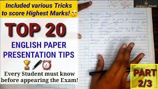 Top 20 English Paper Presentation TIPS| Every Student must know
