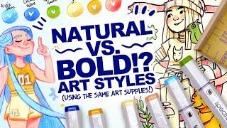 WHICH ART STYLE? NATURAL OR BOLD? | Upcrate Subscription Art Supplies Unboxing!