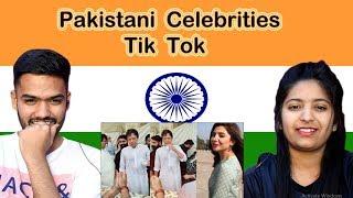 Indian Reaction on Pakistan Celebrities Tik Tok | Swaggy d