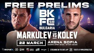 Free Prelim Fights! BKFC 58 BULGARIA LIVE