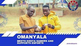 FERDINAND OMANYALA MEETS KENYAN #ESPORTS GAMERS