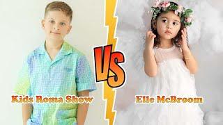 Kids Roma Show Vs Elle McBroom (The ACE Family) Transformation  New Stars From Baby To 2023