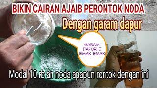 Orang Amirika pun heran melihat ini || Buat Cairan super Ajaib dari Garam & sampo