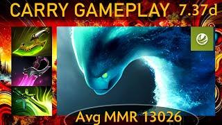 ⭐ 7.37d Morphling |K+A-D - 21 KP - 56%| Carry Gameplay - Dota 2 Top MMR