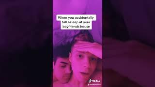 When you accidentally fall asleep at your boyfriends house TikTok mattpetrilak1