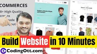 Build A Website Without Coding Under 10 Minutes | WordPress Tutorial For Beginners in Hindi 2024