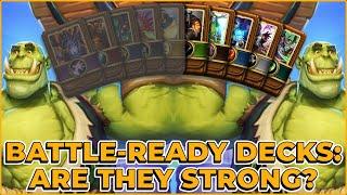 How Do Blizzard's Battle-Ready Decks Fair on the Ladder? Gameplay with the Second 5 Decks