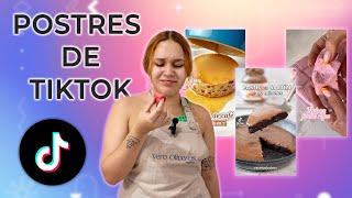 Haciendo postres fáciles de TikTok | ¿Funcionan? 