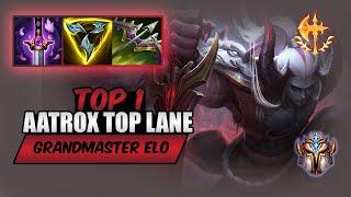 Wild Rift AATROX TOP 1 - S13 rank game + build