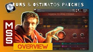 MODERN SCORING STRINGS *Overview* | Runs&Ostinato Patches Comparison