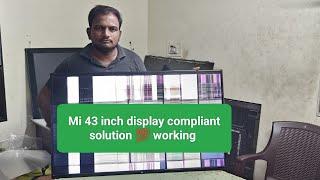 MI Tv Display Problem | Model : L43M5-AN