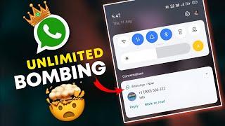 WhatsApp Bombing - Prank Your Friends  | WhatsApp Bombing Kaise Kare 2023 | Techy Ravish [HINDI] 〽️