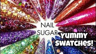 Glitter Swatches! | Nail Sugar